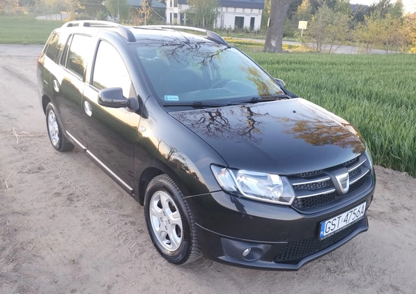 Dacia Logan cena 19900 przebieg: 143250, rok produkcji 2014 z Radzymin małe 137